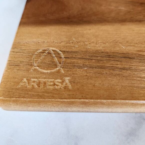 Artesa wooden cutting board cheese wire slicer natural brown - Picture 2 of 4